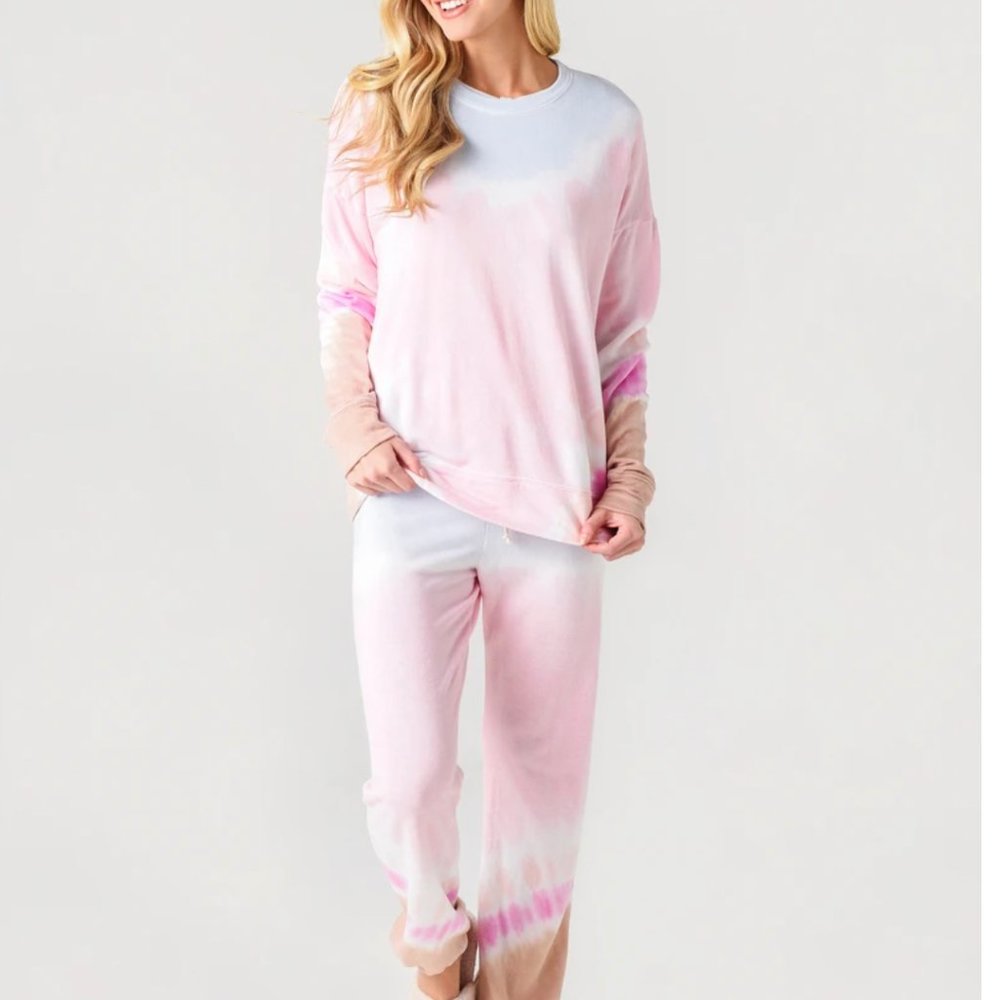 SUNDRY Tie Dye Loungewear Set size M/L